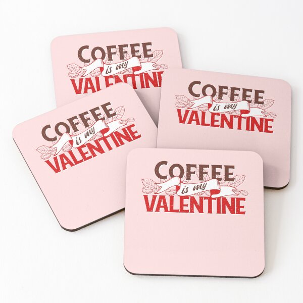 Item preview, coffee is my valentine funny  designed and sold by Gossip Rag.