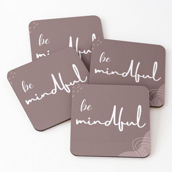 Item preview, Be mindful - pink outline organic shape designed and sold by RRdesigned.