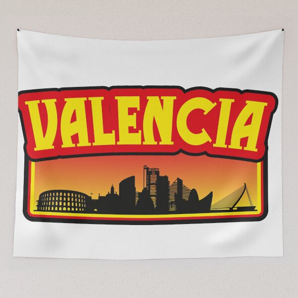 Item preview, Valencia- Spain, sunshine silhouette, travel souvenir designed and sold by JakubkoJunak.