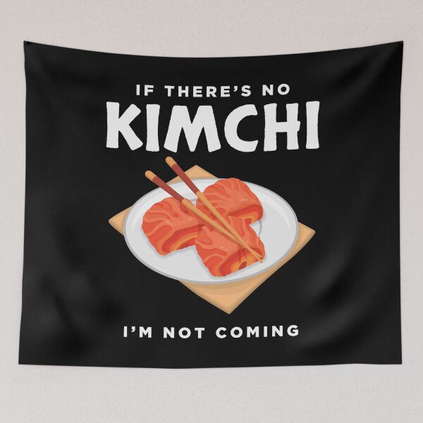 Item preview, No viene la comida coreana KFood Kimchi design designed and sold by jakehughes2015.