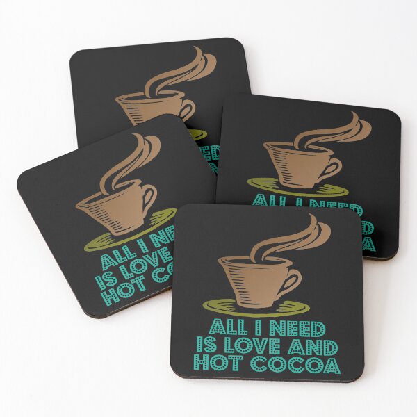 Item preview, All I Need Is Love And Hot Cocoa designed and sold by Uvogin2099.