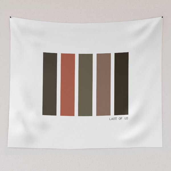 Item preview, Last of Us Minimalist Color Palette designed and sold by FandomLimited.