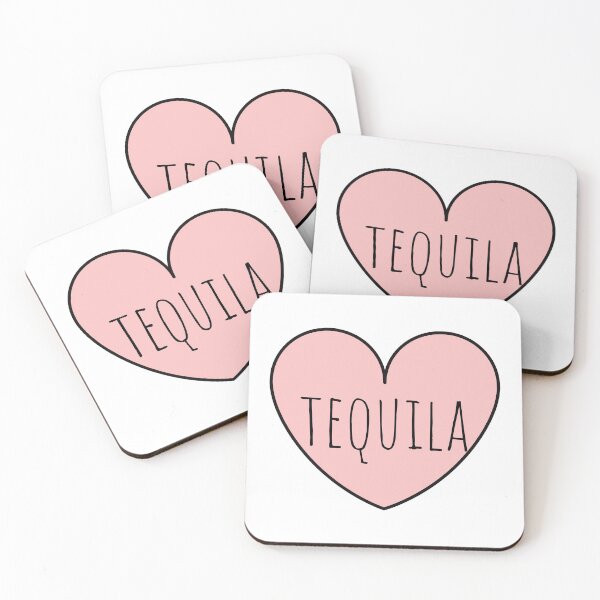 Item preview, I Love Tequila - Pink Heart designed and sold by KarolinaPaz.