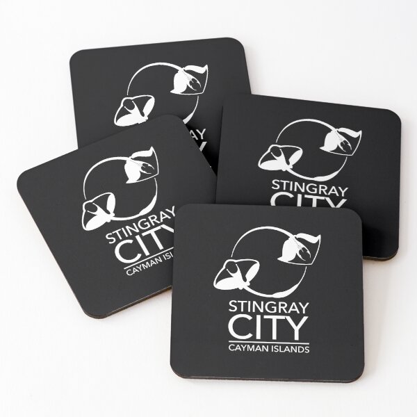 Item preview, Stingray City - Ying Yang Cayman Islands WHT logo designed and sold by VacationCity.