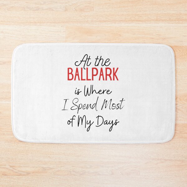 Item preview, At the Ballpark is Where I Spend Most of My Days Classic T-Shirt  designed and sold by todoAwesome.