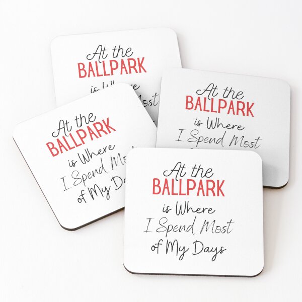 Item preview, At the Ballpark is Where I Spend Most of My Days Classic T-Shirt  designed and sold by todoAwesome.