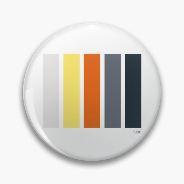 Artikelvorschau, PUBG Minimalist Farbpalette entworfen und verkauft von FandomLimited.