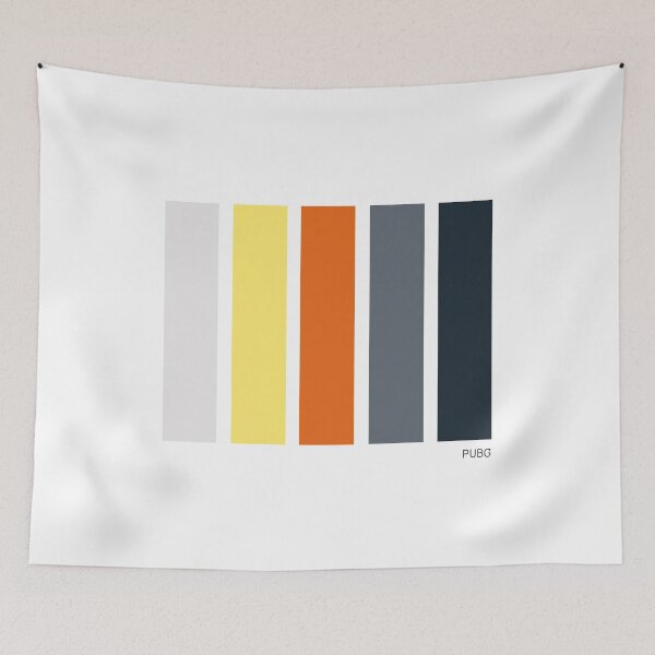 Item preview, PUBG Minimalist Color Palette designed and sold by FandomLimited.