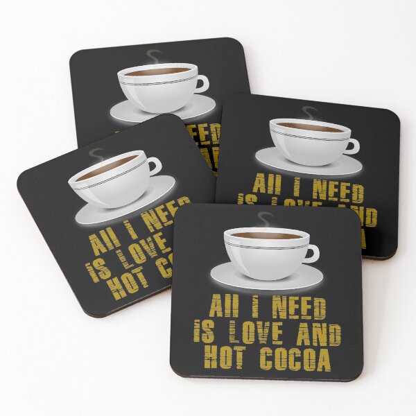 Item preview, All I Need Is Love And Hot Cocoa designed and sold by Uvogin2099.