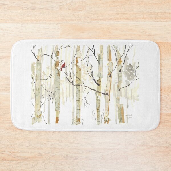 Item preview, Sumac- Birch Trees and Cardinal designed and sold by Bunkhouse.