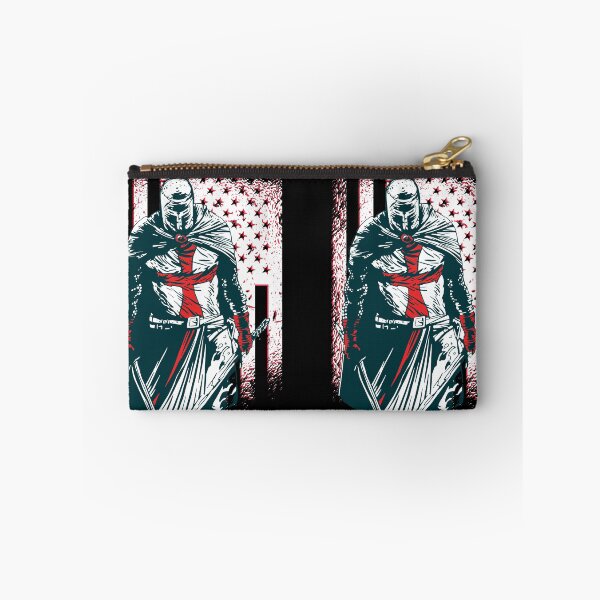 Item preview, Knight Templar Crusader American Flag, Crusader Warrior Christian Gifts designed and sold by . JustBeUnique ..