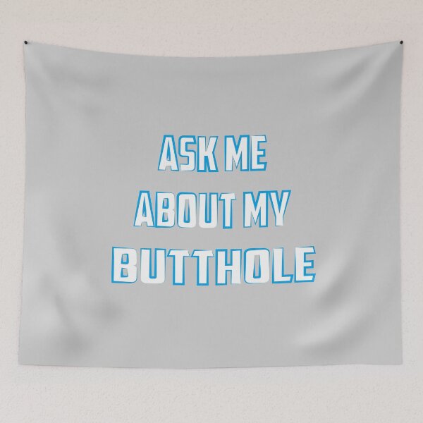 Item preview, Ask Me About My Butthole | Screen Printed T Shirt Butt hole ass Funny Rude Humor Gag Gift Dad Fathers Day designed and sold by Ristinga.