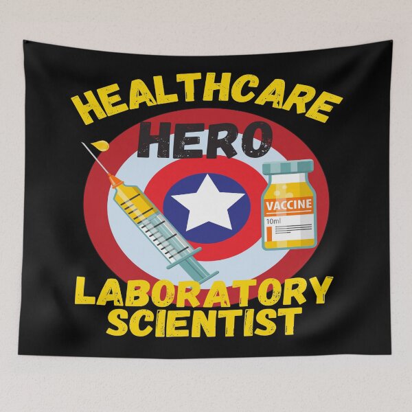 Item preview, LAB SCIENTIST HEALTHCARE HERO MEDICAL LABORATORY SCIENTIST  designed and sold by Hippiesole.
