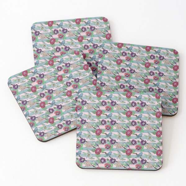 Item preview, Foral Fowl designed and sold by ScribbledToad.