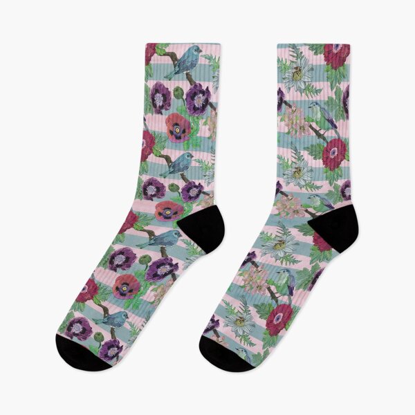 Item preview, Foral Fowl designed and sold by ScribbledToad.