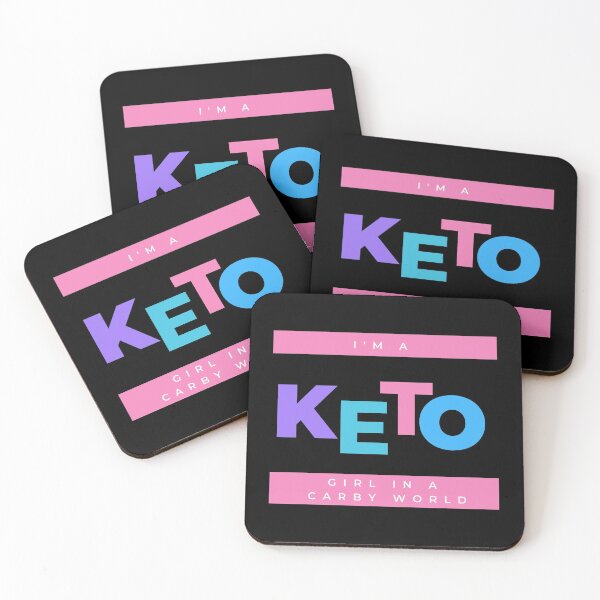 Item preview, I'm a KETO GIRL in a carbie world (pink) designed and sold by Le Plus Three.