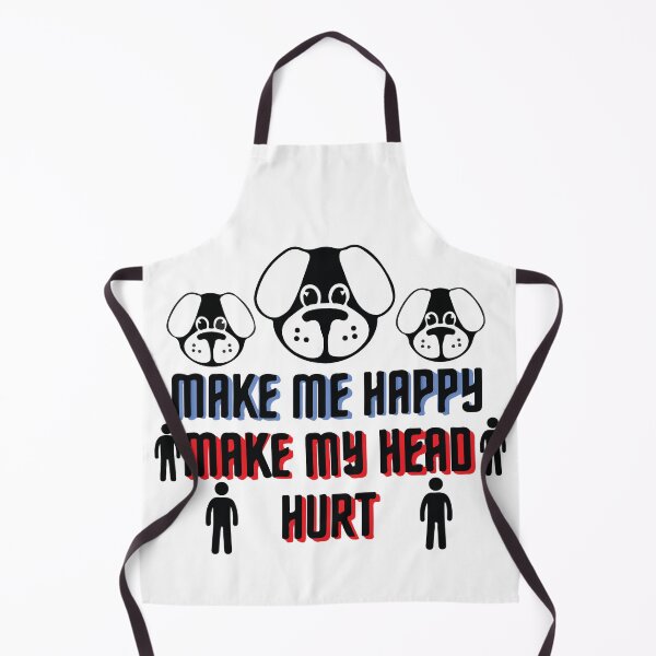 Item preview, Dogs Make Me Happy Humans Make My Head Hurt designed and sold by mouad naouiri.