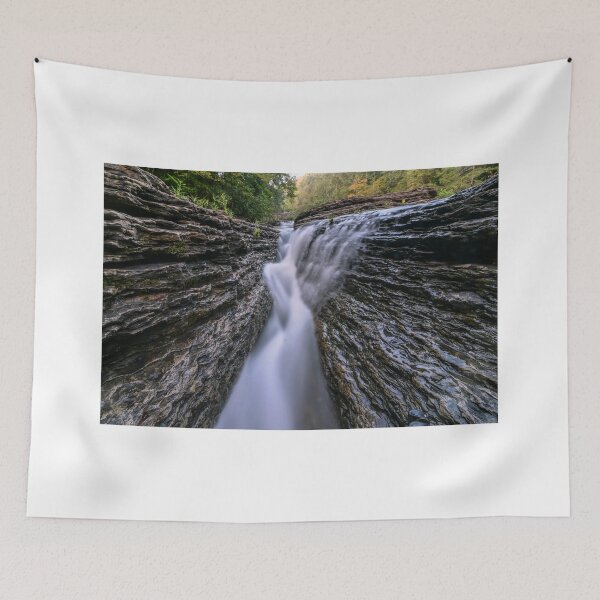 Item preview, water flowing through a slough of slate rock designed and sold by aim4adventure.