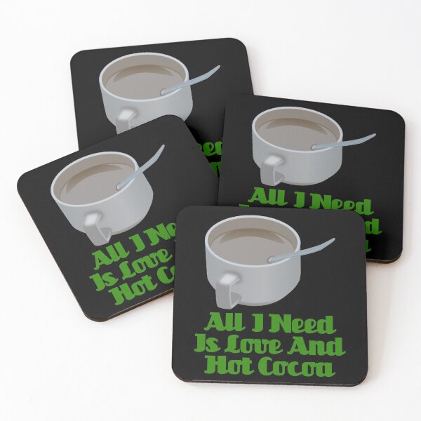 Item preview, All I Need Is Love And Hot Cocoa designed and sold by Uvogin2099.