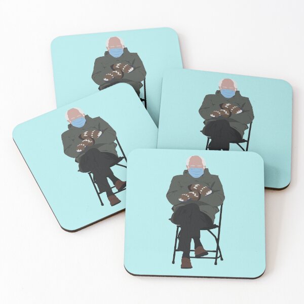 Item preview, Bernie Sanders Chair Meme Illustraiton designed and sold by KornerArt.