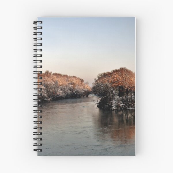 Item preview, Ouachita River on a snowy winters day designed and sold by aim4adventure.