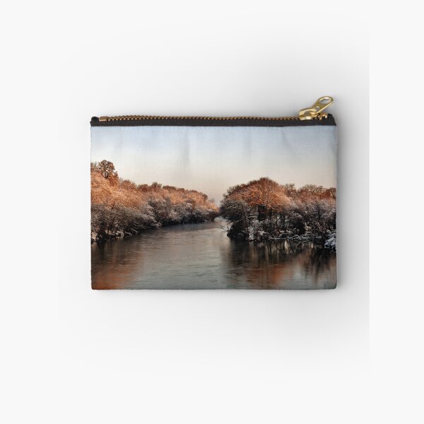 Item preview, Ouachita River on a snowy winters day designed and sold by aim4adventure.