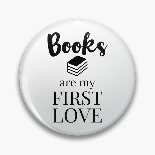 Item preview, Books are my first love designed and sold by Gingatoo.