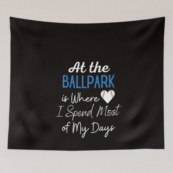 Item preview,  At the Ballpark is Where I Spend Most of My Days essential T-Shirt  designed and sold by todoAwesome.