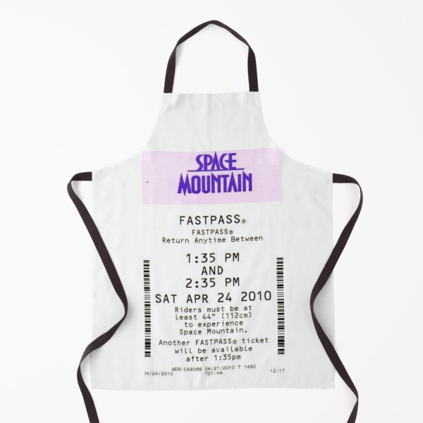 Item preview, Space Mountain Fastpass designed and sold by GabbyKno.