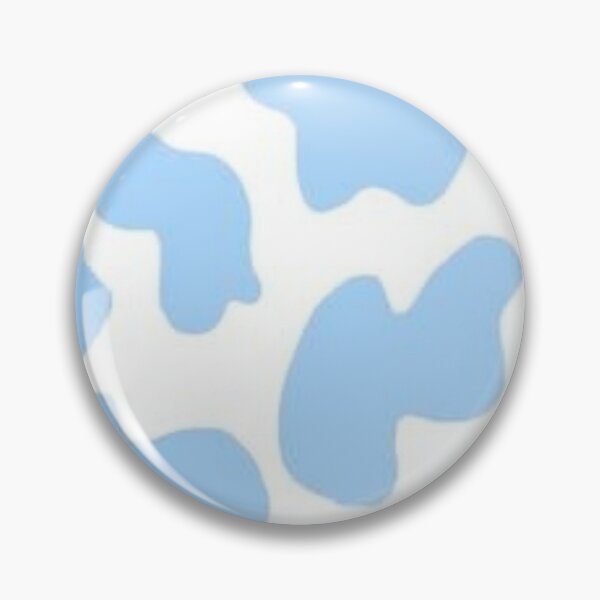 Item preview, Blue Cow Print, Blue Cow Design designed and sold by AMS-ART.