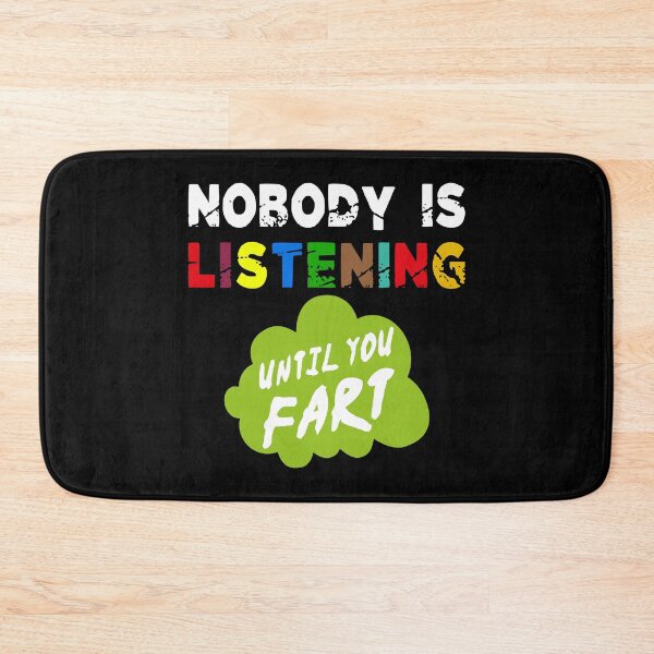Item preview, Nobody is Listening trendy and funny fashion design designed and sold by Status71.