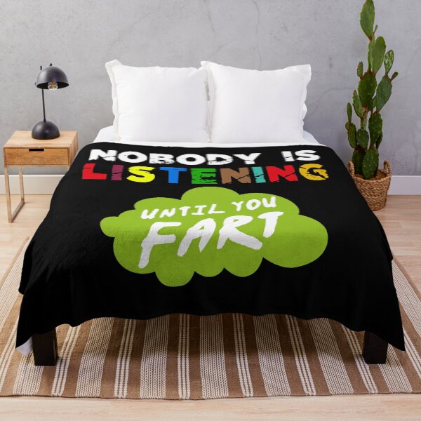 Item preview, Nobody is Listening trendy and funny fashion design designed and sold by Status71.