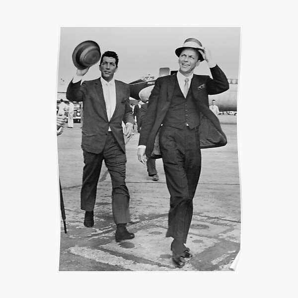 Dean Martin at the airport Poster