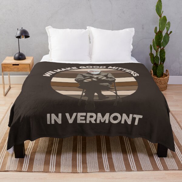 Item preview, We Make Good Mittens In Vermont Bernie Sanders Chair Meme Inauguration 2021 designed and sold by gkao.