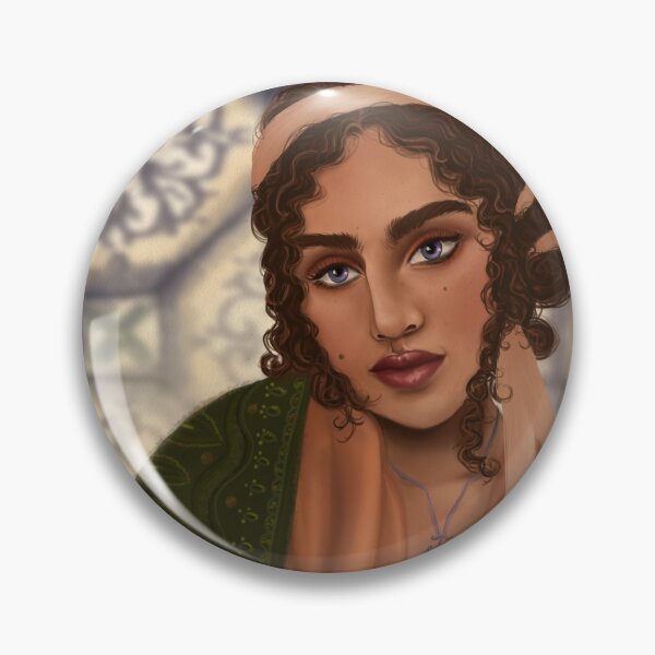Item preview, Curly haired girl designed and sold by archerxn.