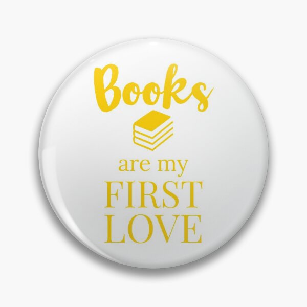 Item preview, Books are my first love designed and sold by Gingatoo.