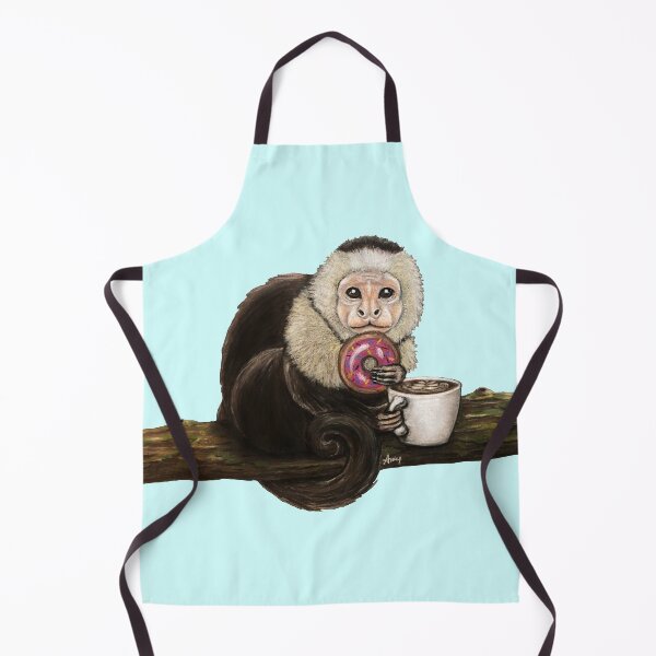 Item preview, Capuchin Cappuccino designed and sold by GardenPartyArt.