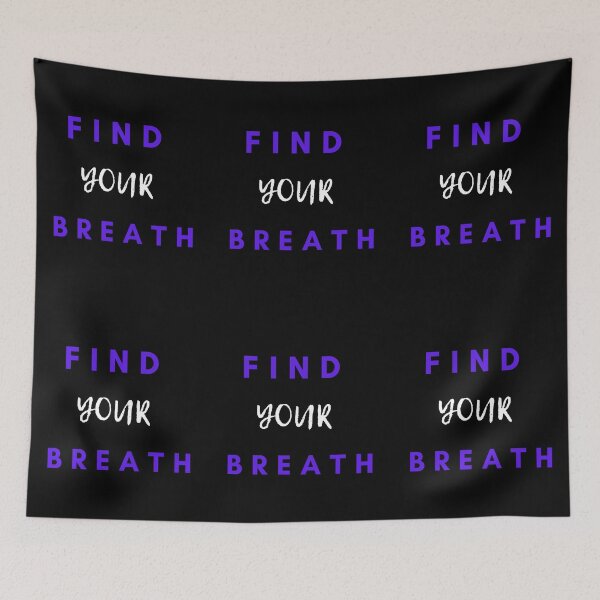 Item preview, Find you Breath (on black) designed and sold by Alchemytshirts.