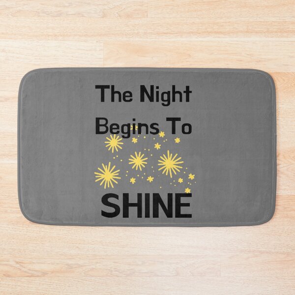 Item preview, The Night Begins To Shine Yellow Stars Design designed and sold by SweetAndSpice.
