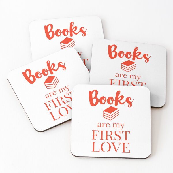 Item preview, Books are my first love designed and sold by Gingatoo.