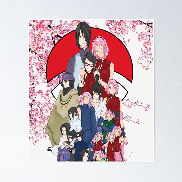 Sarada Uchiha Canvas Print