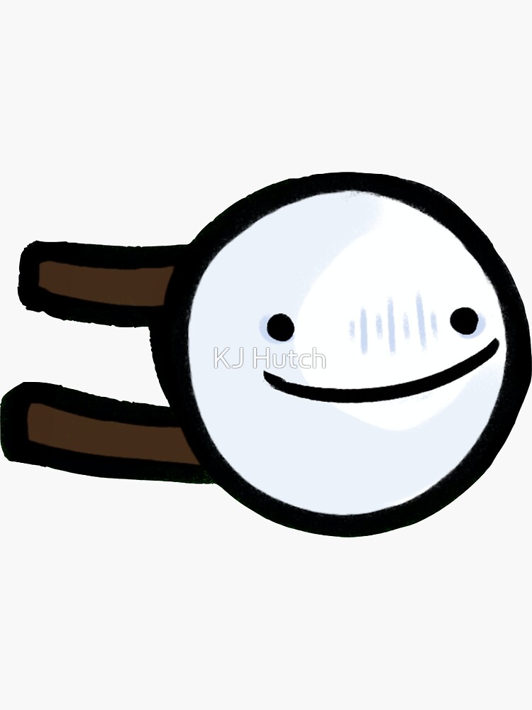 Pegatina «Dream Among Us Face Masks + Merch!» de itsDBG Redbubble