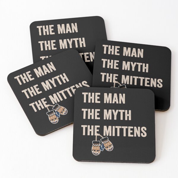 Item preview, The man The myth The mittens designed and sold by noahs-shop.