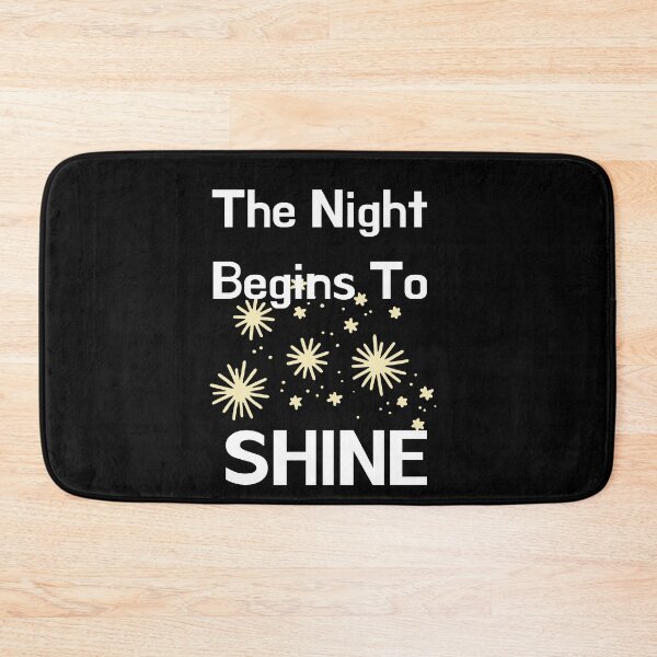 Item preview, The Night Begins To Shine White Stars Design designed and sold by SweetAndSpice.