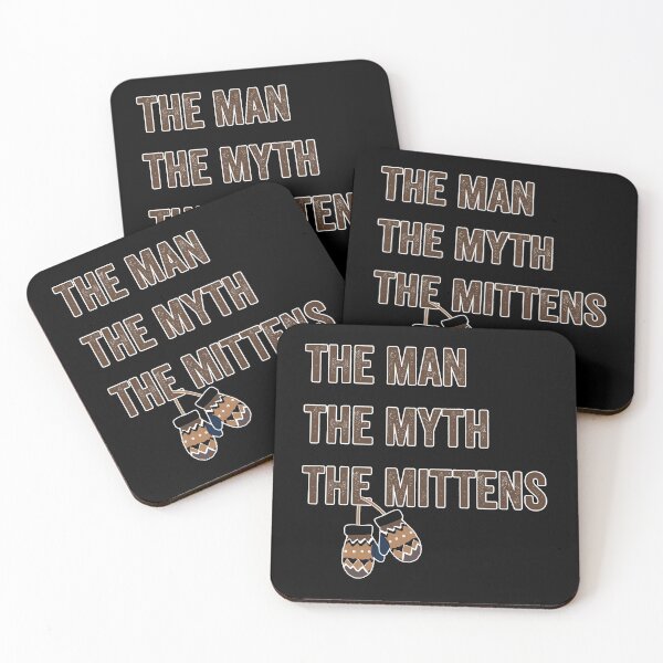 Item preview, The man The myth The mittens designed and sold by noahs-shop.