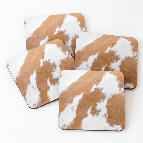 Item preview, Brown Cow Print, Brown Cow Design, Realistic designed and sold by AMS-ART.