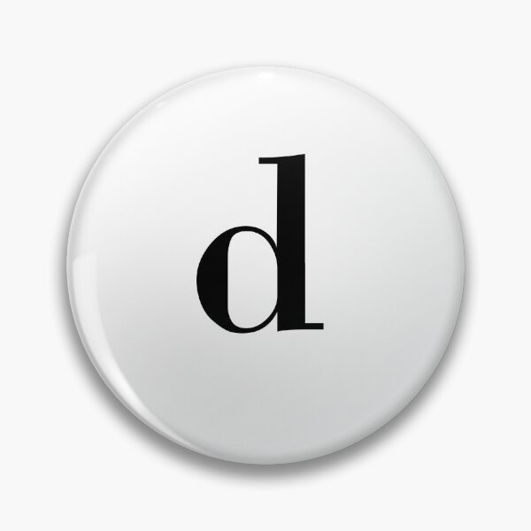 Item preview, Alphabet letter 'd' designed and sold by MitokDesignShop.