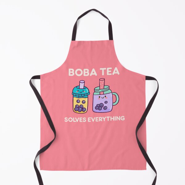 Item preview, Boba Tea Solves Everything Bubble Kawaii Cute Tapioca Pearl designed and sold by gkao.