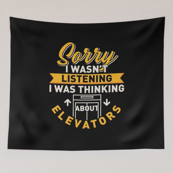 Item preview, Funny Elevator Escalator Installer Repairer Design designed and sold by Betsytiptoe.