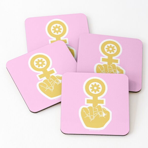 Item preview, Feminist Flower Retro 60s Inspired Women's Empowerment designed and sold by furtherstudio.